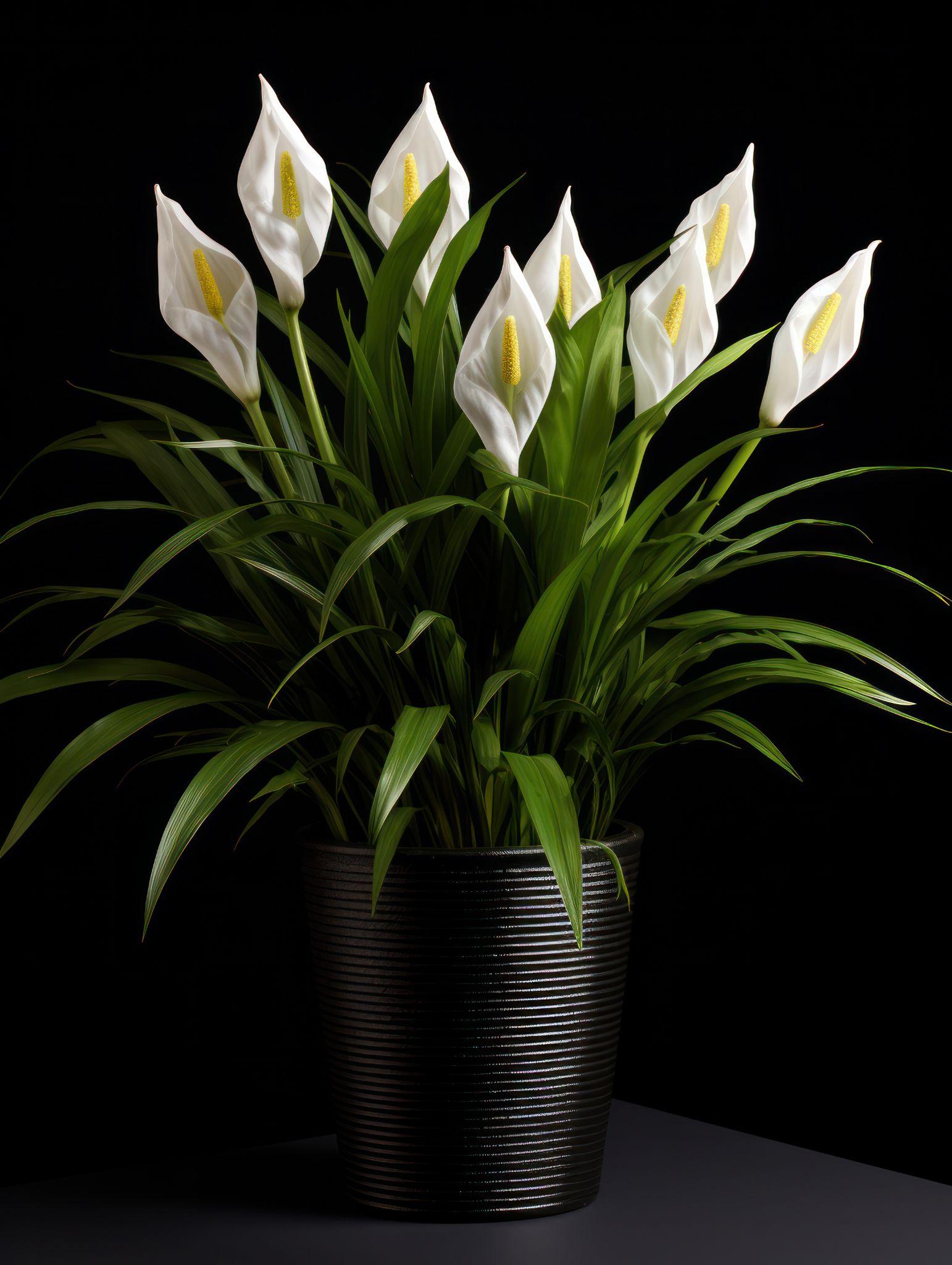 The Best Houseplants for Interior Design peace lily